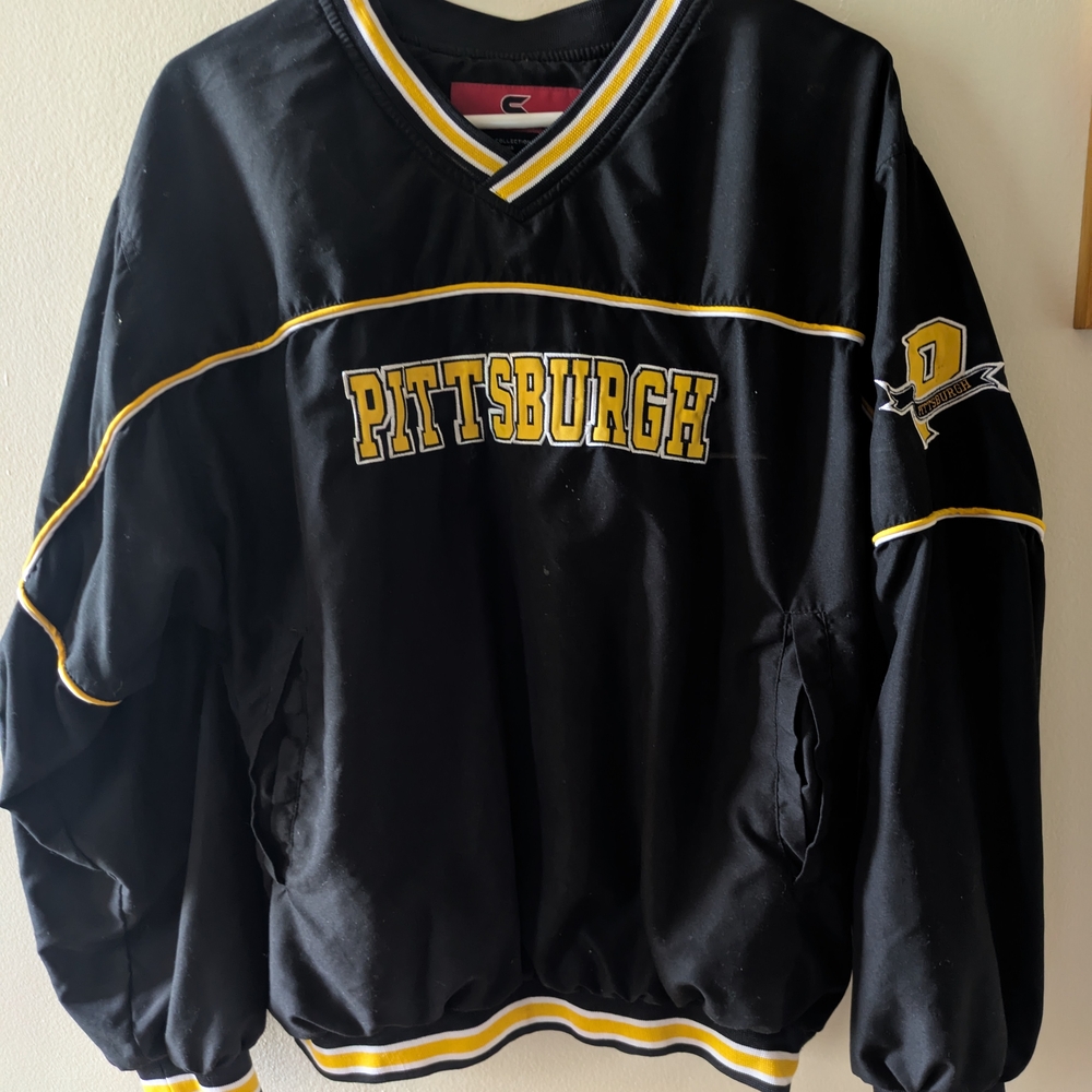 Colosseum Black and Yellow Windbreaker